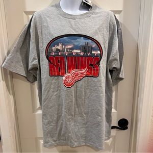 Detroit Red Wings Vintage NHL Graphic Tee Unisex T-shirt Size XL